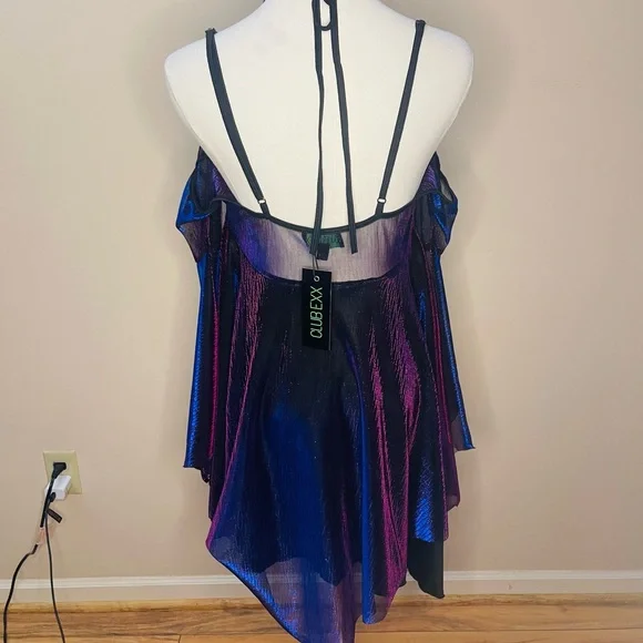 DOLLS KILL - CLUB EXX F is for FAIRYS dress NWT - Picture 5 of 8